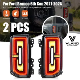 VAUTO-BRC-206610 VLAND Led Tail Lights Startup Animation Lh