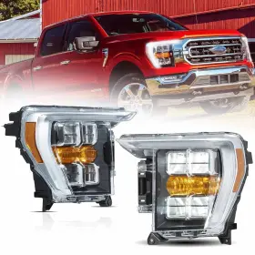 YAA-F150-2054 VLAND Led Reflector Headlights Front Lamps Ford