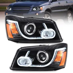 YAA-HLD-0264-010100138 VLAND Led Headlights Lens Left Right