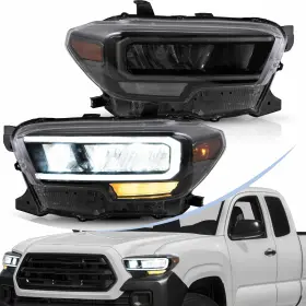 YAA-TKM-0333-15 VLAND Led Drl Headlights Reflector Frontlamp
