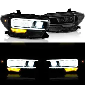 YAA-TKM-0333-C VLAND Led Headlights Sr Sequential Toyota