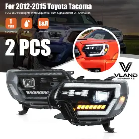 YAA-TKM-0381A VLAND Led Projector Headlight Dynamic Drl