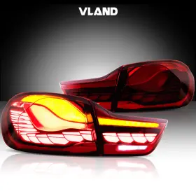 YAB-BW4-0391-0102010520-RED VLAND Led Tail Lights Lens F32 M4