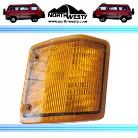 251953141 VOLKSWAGEN Front Turn Signal Light Lens Set Amber #3