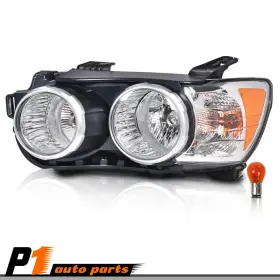 ZP-02HLA45F7ABKL VR AUTO PARTS Amber Halogen Headlight Left