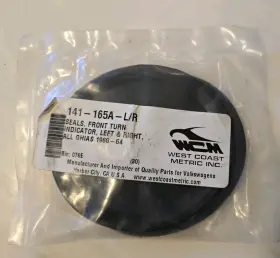 141-165A WEST COAST METRIC Front Turn Signal Light Seals Left