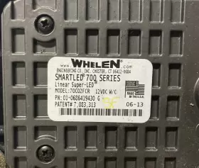01-068419430G WHELEN Linear Led Reverse Steady Burn Lamp 700 #3