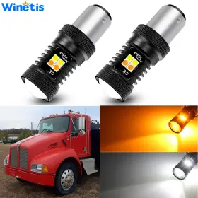 61357HD WINETIS Amber Led Front Turn Signal Light Bulbs T300