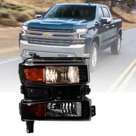 1500 WOLFX Passenger Headlight Halogen Headlamp Chevy