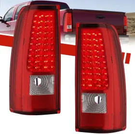 LXF95US-2006 WONVON Tail Lights Lens 1500 Chevy Silverado