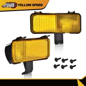 YEW70920 YELLOWSPEED Front Turn Signal Lights Lamps Chevy Gmc