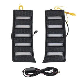 YI350868T YIBEI-TECH Lh Rh Led Daytime Running Lamps Turn Kit