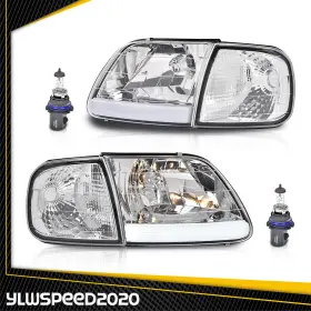 V-02HLA1238DWW YLWSPEED20 Led Headlights Corner Lights F150