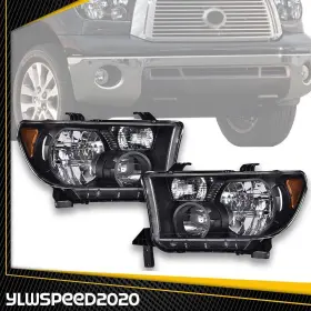 V-02HLA2034ABK YLWSPEED20 High Beam Headlights Toyota Tundra