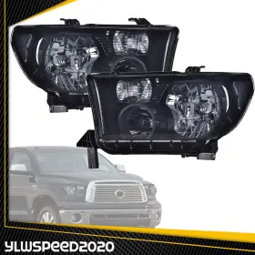 V-02HLA2034ASW YLWSPEED20 Projector Headlights Toyota Tundra