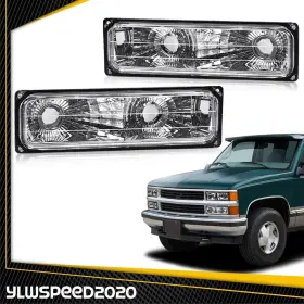 V-02HLA4515AWT YLWSPEED20 Bumper Lamps C10 Tahoe Silverado #2