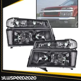 V-02HLA4543ABW YLWSPEED20 High Beam Headlights Bumper Corner