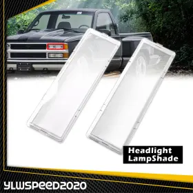 V-02HLC4515BCL YLWSPEED20 Headlight Lens Cover Lh Rh Gmc