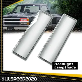 V-02HLC4515BSM YLWSPEED20 Headlight Lens Cover C10 Tahoe
