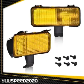 V-02SLA4503AYL YLWSPEED20 Front Turn Signal Lamps Lights Set