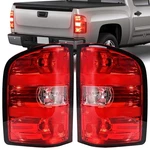 Shinehome Tail Lights Assembly For Chevy 2007-2013 Silverado, Red. Fixed Price $99.81.