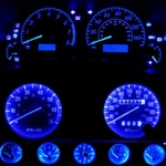 Gauge Cluster Led Dashboard Bulbs Blue For Chevy Blazer S10 Gmc Jimmy 2001-2005. Fixed Price $11.24.