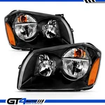 For 2005-2007 Dodge Magnum Black Replacement Headlights Driver Passenger Pair. Fixed Price $164.99.