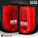 Red Fits 2014-2018 Gmc Sierra 1500 2500 3500 Led Bar Tail Lights Brake Lamp L+r. Fixed Price $195.11.