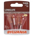 Sylvania Longlife 7440a Two Bulbs Rear Turn Signal Light Replacement Stock Fit. Fixed Price $9.99.