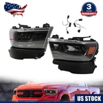 Halogen Upgrade To Full Led For 2019-2024 Ram 1500 Smoked Headlights. Fixed Price $405.99.