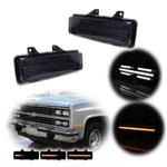 Smoke Lens Led Front Turn Signal Lights Kit For Chevy Gmc Van Jimmy Pickup Truck. Fixed Price $79.99.
