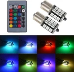 1797 1156 Led Rgb Bulb Amber White Red Multicolor 16 Color Changing Brake Lights. Fixed Price $27.40.