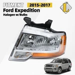 2015-2017 Ford Expedition Reflector Halogen Headlight W/bulbs Left Driver Side. Fixed Price $67.99.