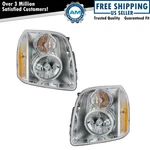 Trq Headlight Assembly Set Headlights Fits Gmc Gm2502318 Gm2503318. Fixed Price $182.32.