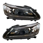 New Pair Of Headlight Fits Honda Accord Lx 2.4l 2013-15 33150t2aa01 33100t2aa01. Fixed Price $365.43.