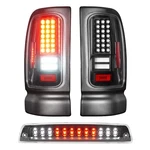 Led Tail Light + 3rd Brake Fit For Ram 1500 1994-2001, 2500.... Fixed Price $190.09.