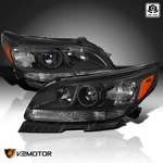 Fits 2013-2015 Chevy Malibu 2016 Limited Black Projector Headlights. Fixed Price $132.38.