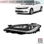Halogen Headlight For 2016-2017 Chrysler 200 W/o Led Drl Left Side Factory Style. Fixed Price $78.23.
