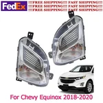 Pair Clear Lens Front Bumper Halogen Fog Light For Chevy Equinox 2018-2020. Fixed Price $25.00.