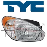 Tyc 20-11292-00 Headlight Assembly For Hy2502144 92101-1e011 1592168 Ik. Fixed Price $92.52.