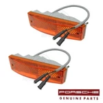 Genuine Porsche 911 912e 930 (74-89) Front Side Marker Light Set 91163141100. Fixed Price $320.60.