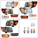 Headlight & Corner Light Turn Signal For Toyota Tacoma 2001 2002 03 2004. Fixed Price $37.91.