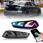 Hcmotion Rgb Led Tail Lights For 2008-2017 Mitsubishi Lancer Ex Evo Smoked. Fixed Price $319.99.