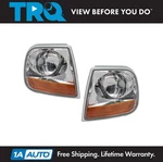 Trq Corner Marker Light Set Driver & Passenger Side Fits 2001-2003 Ford F-150. Fixed Price $44.95.