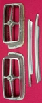 1969-72 Ford Shelby Mustang Turn Signal Light Bezels C9wb-13237 & C9wb-13236 +2. Fixed Price $32.95.