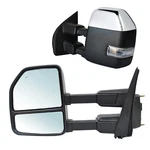 Pair Towing Mirrors For 2017-2020 Ford F-250 F350 Super Duty Power Heated Chrome. Fixed Price $224.63.