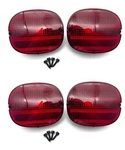 4x Tail Light Lamp Lens And Housing Fits 90 91 92 93 94 95 96 Corvette C4. Fixed Price $90.89.