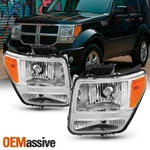 Fit 2007 2008 2009 2010 2011 Dodge Nitro Headlights Headlamps Left & Right Side. Fixed Price $135.99.