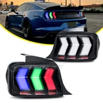Hcmotion Rgb Led Tail Lights For Ford Mustang 2005-2009 Animation Rear Lamps. Fixed Price $449.99.