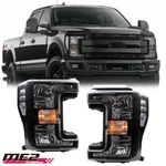 For 2017 2018 2019 Ford F250 F350 Super Duty Headlights Front Lamps Black Clear. Fixed Price $218.99.